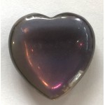 Heart Titanium Aura Quartz